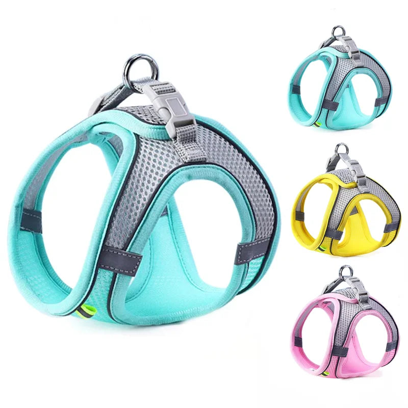 Reflective No-Choke Pet Vest Harness