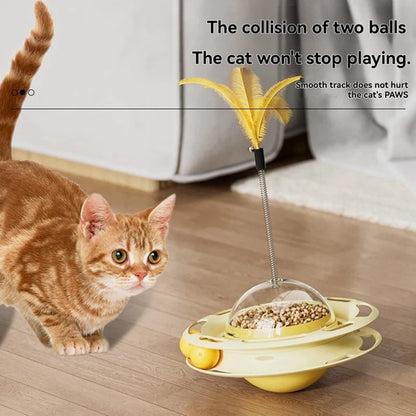 Cat's Treat Dispenser & Tumbler