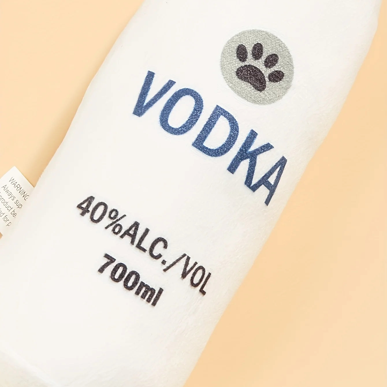 Dog's Vodka Plush Toy